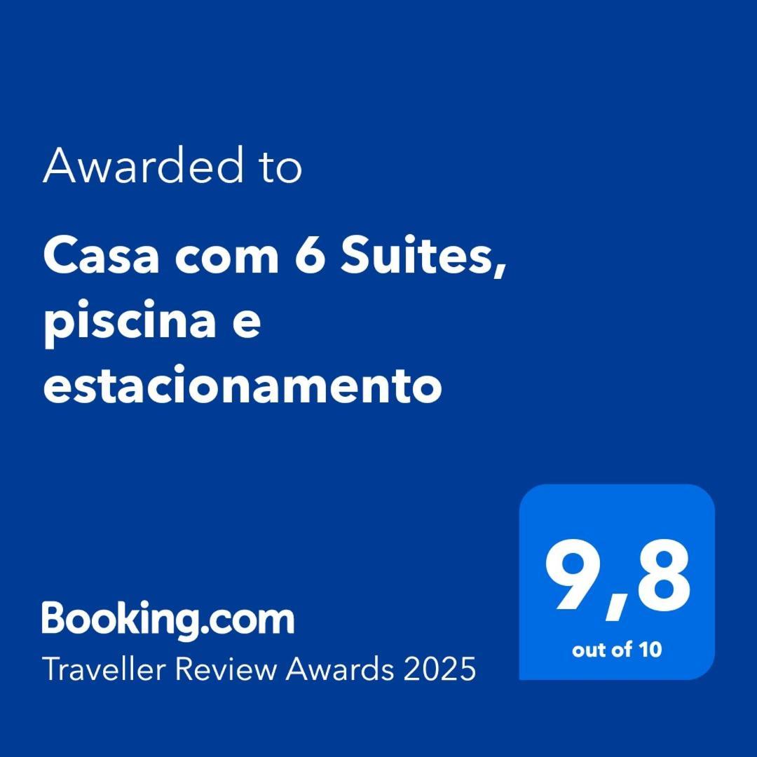 Casa Com 6 Suites, Piscina E Estacionamento